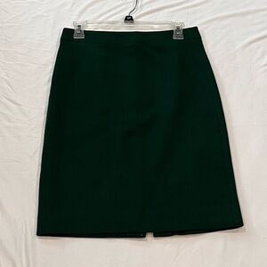 J Crew wool pencil skirt size 0.